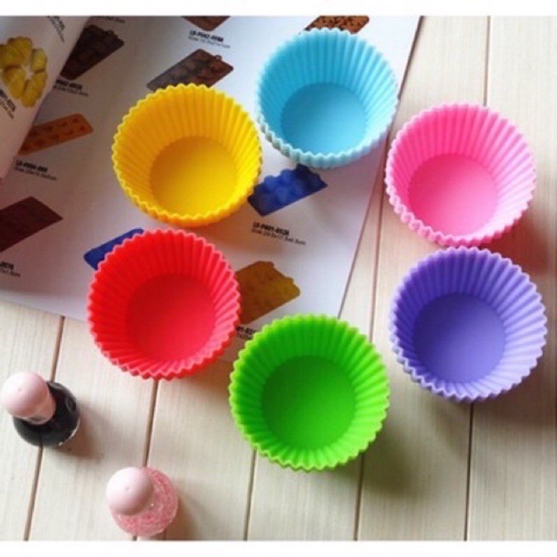 Khuôn Cupcake Silicon 7Cm