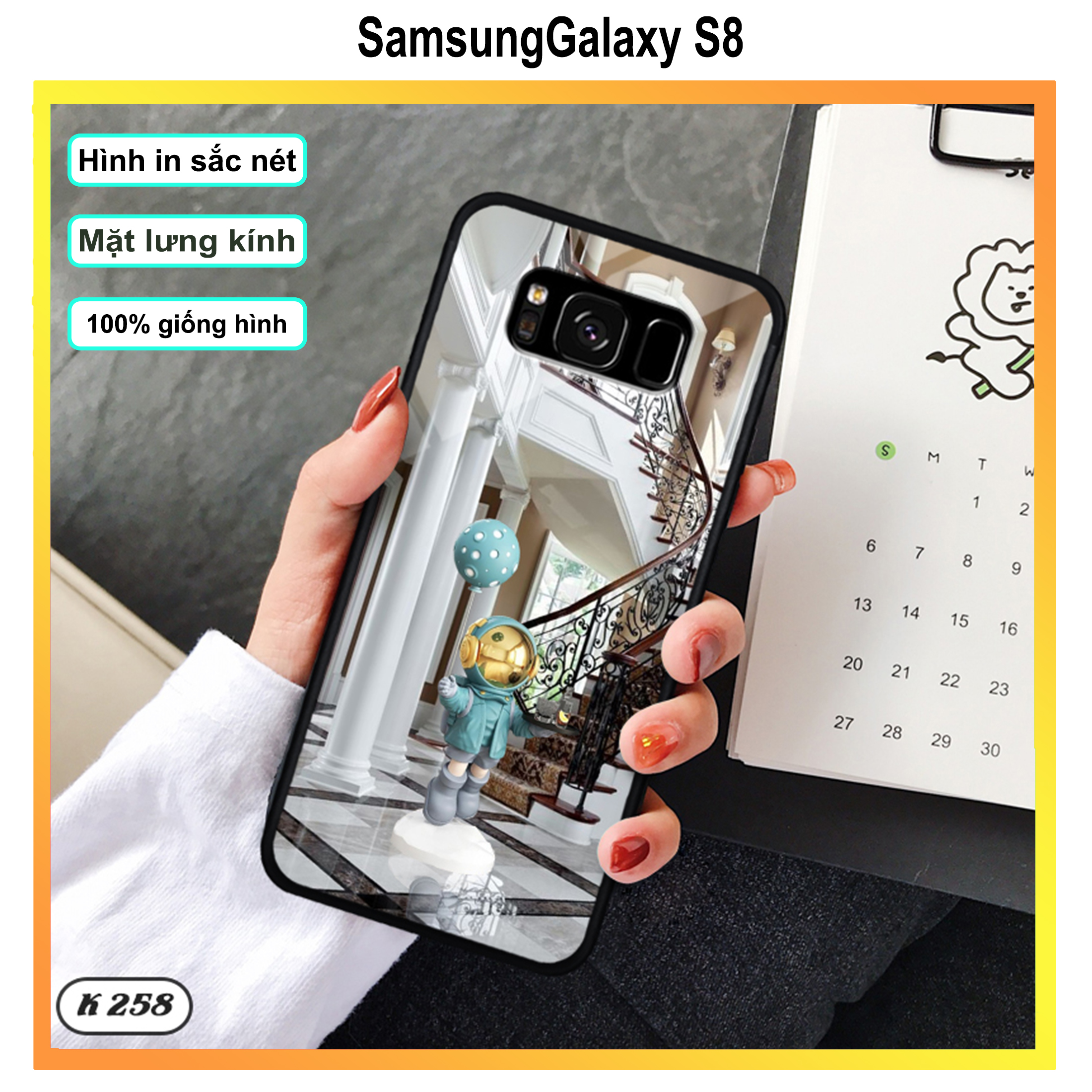 Ốp lưng phi hành gia Sam Sung Galaxy S8