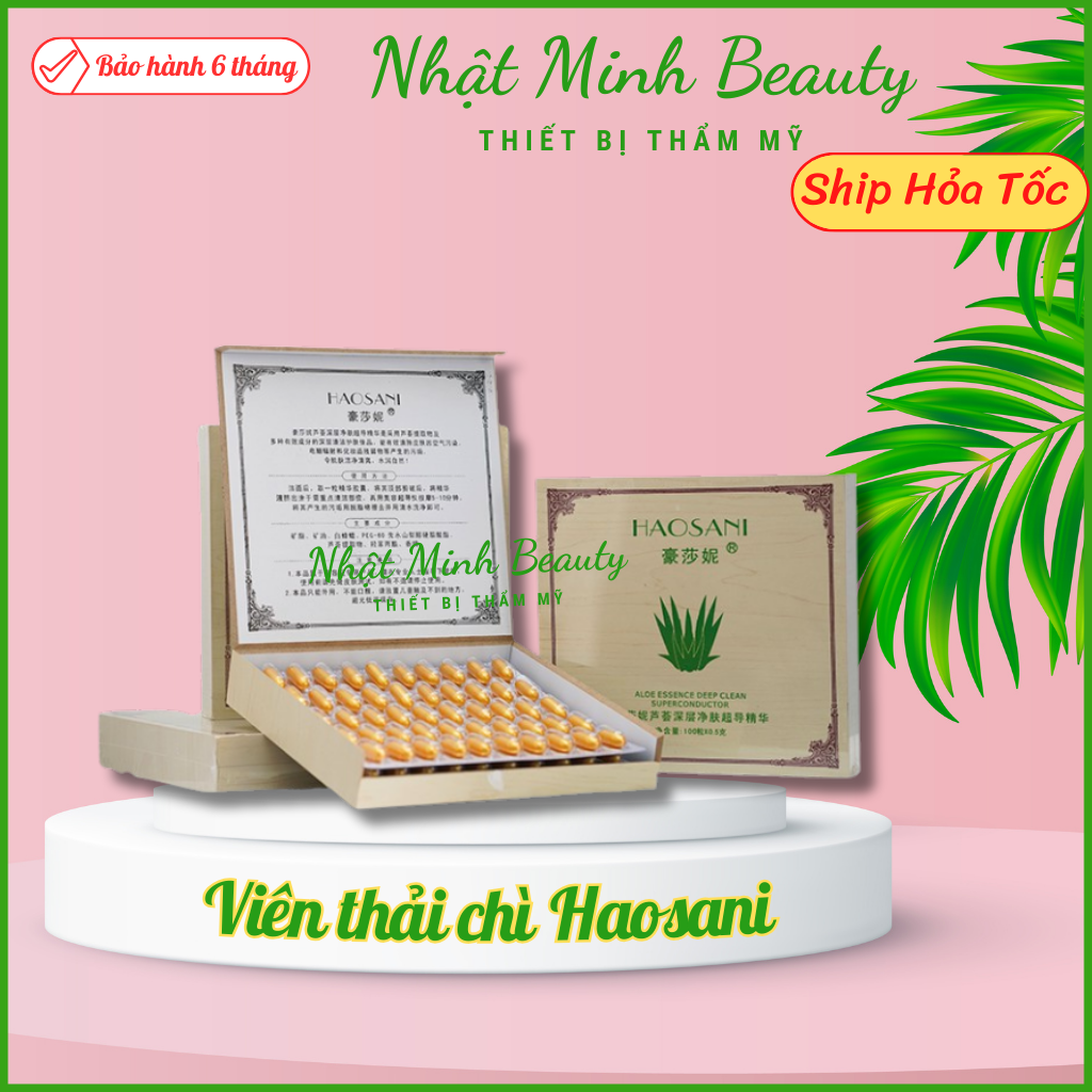 Hộp 100 viên thải chì Haosani