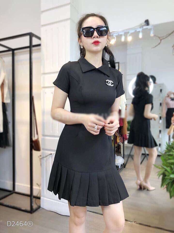 Đầm Nữ Suông Xếp Ly Thời Trang  Mới Pk Đ42