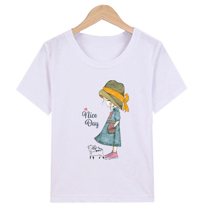 Áo Thun nữ in hình chất liệu polly cotton EWM1292 Thời Trang Elsa