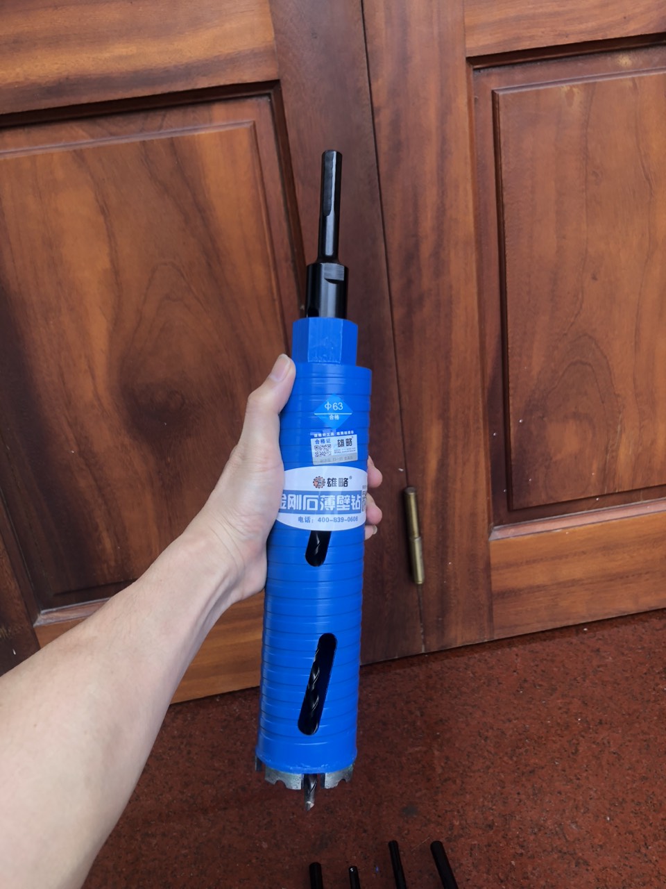 Mũi khoan rút lõi khô chống kẹt, có mũi định tâm phi mm dài 280mm