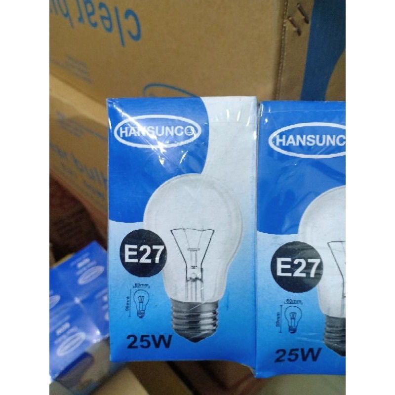 Bóng đèn sợi đốt đui E27 25W 40W 60W 100W 200W