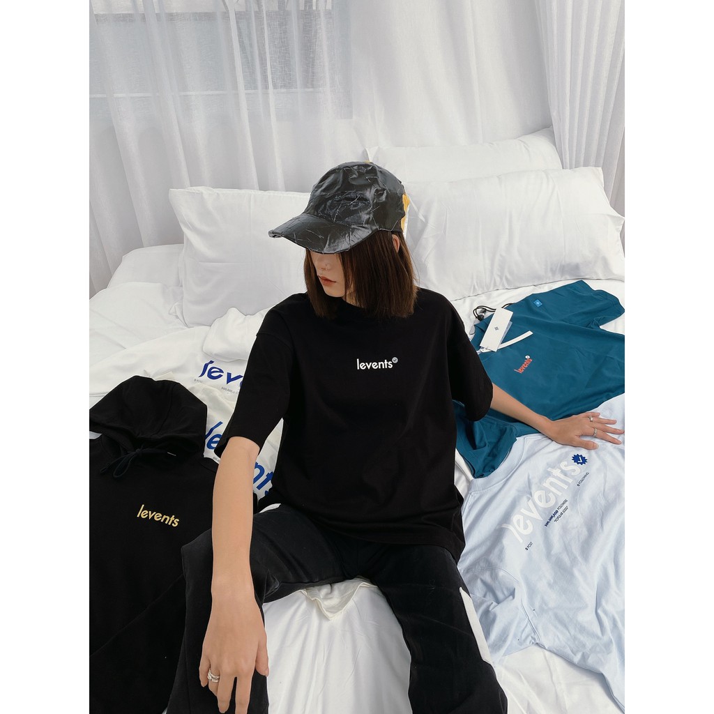 Áo thun LEVENTS Popular Logo Tee/ Black