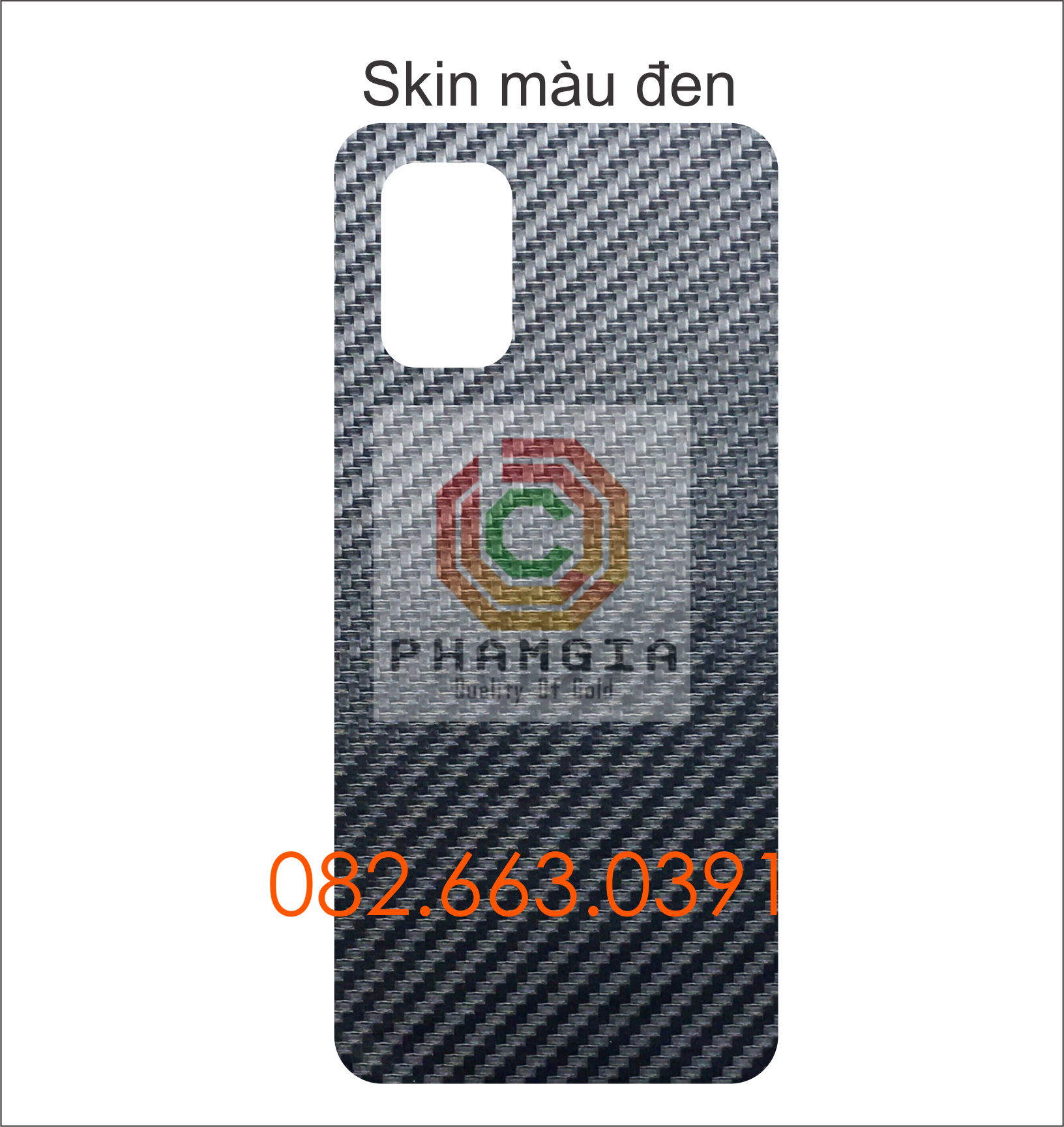 Miếng dán mặt lưng skin carbon Oneplus 8T