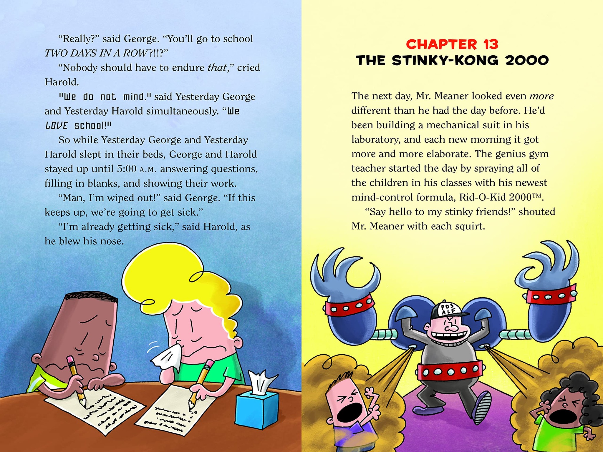 [TRUYỆN NGOẠI VĂN - NHẬP KHẨU] Captain Underpants - 12 Books (Bản màu)