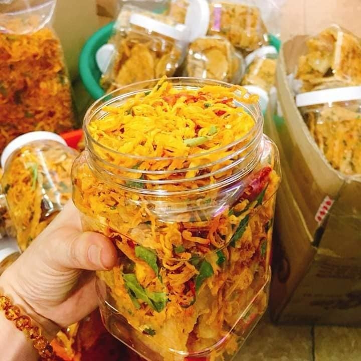 300gr Cơm Cháy Chiên Mắm Lắc Khô Gà