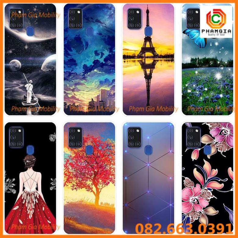Ốp lưng dẻo Samsung Galaxy A21s in hình đẹp, sắc nét