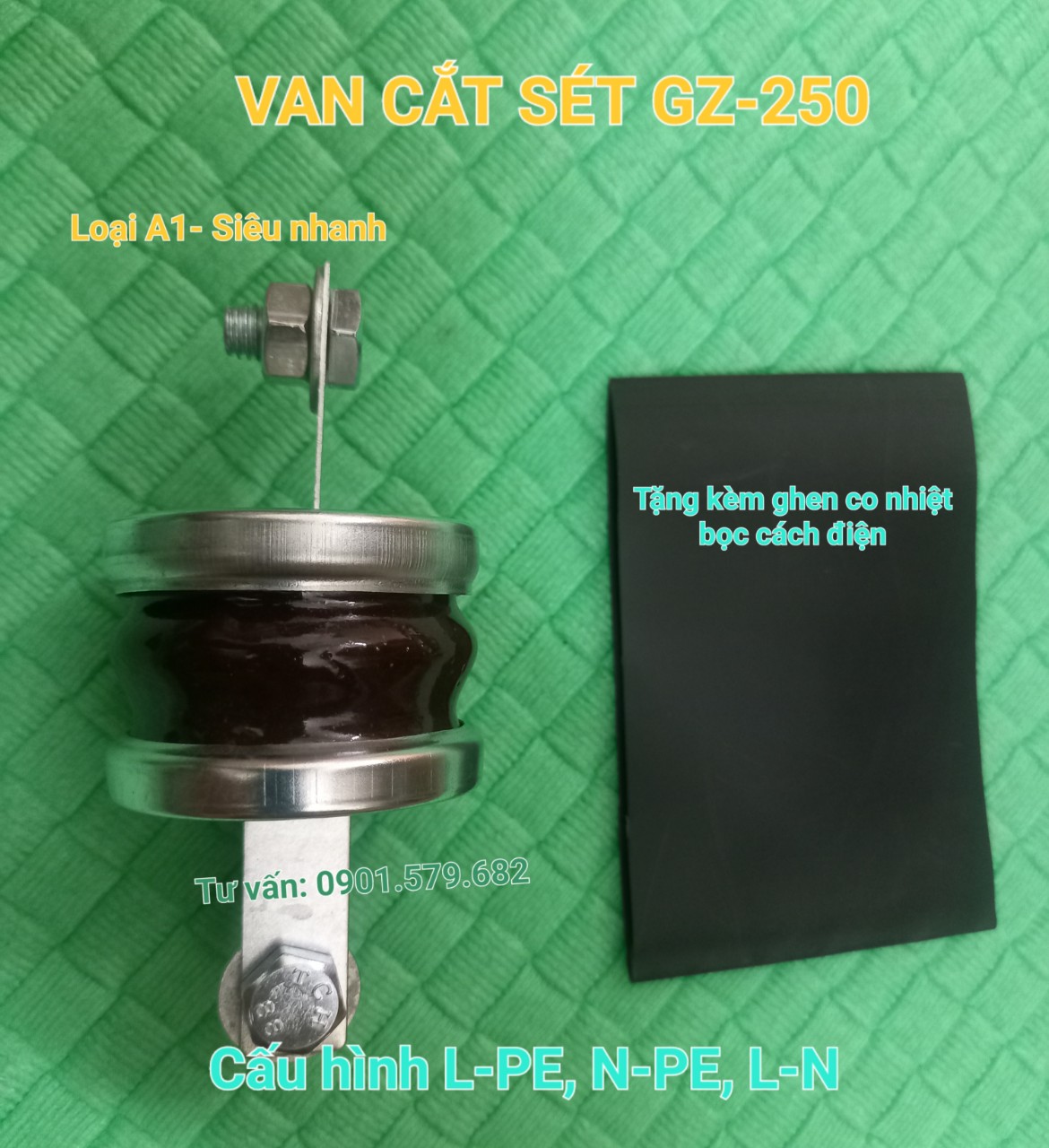1 Quả Van Thoát Sét GZ-250 Chống Sét Van