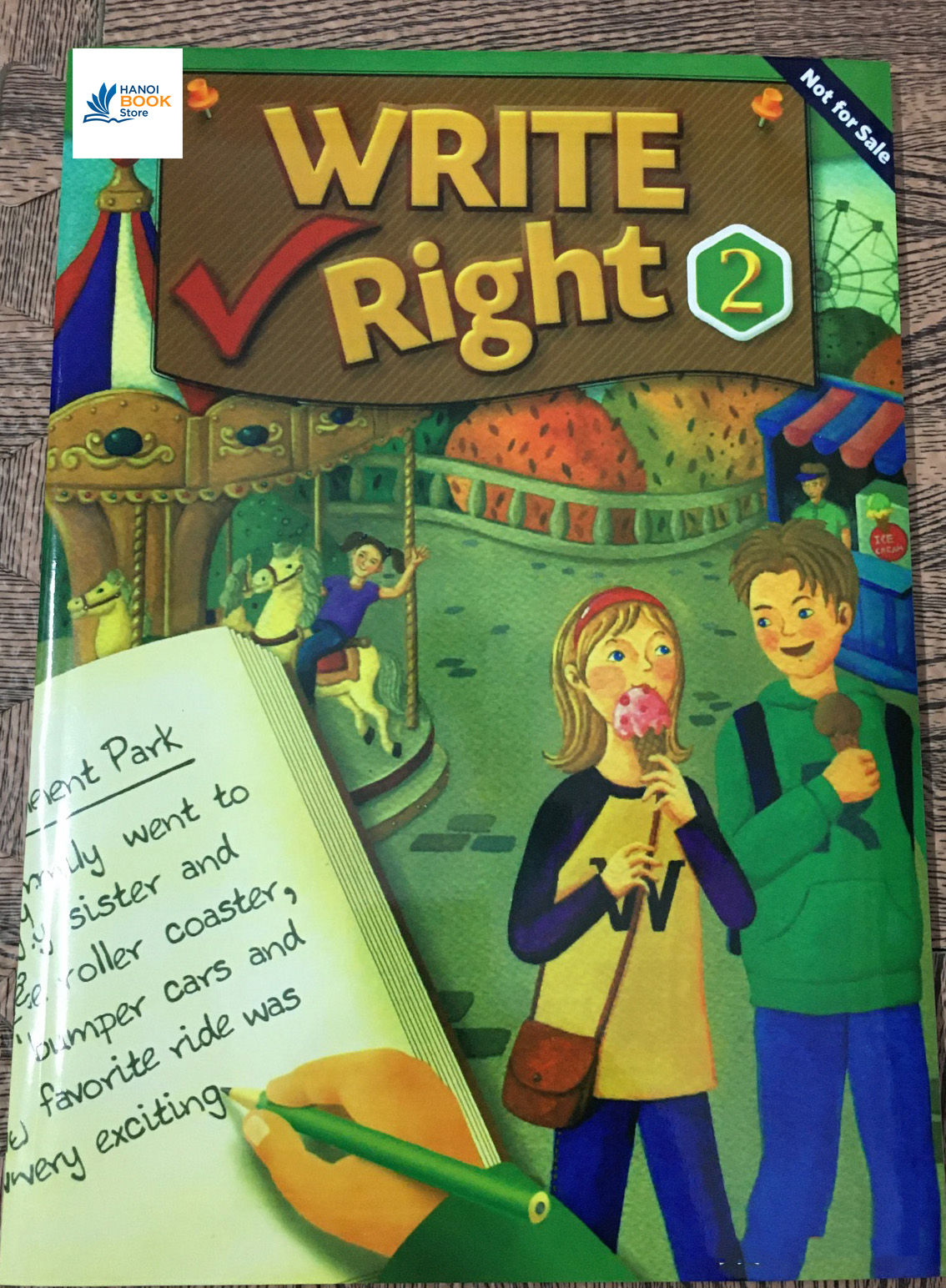 Bộ Sách 3 quyển Write Right 1,2,3 ( in màu)