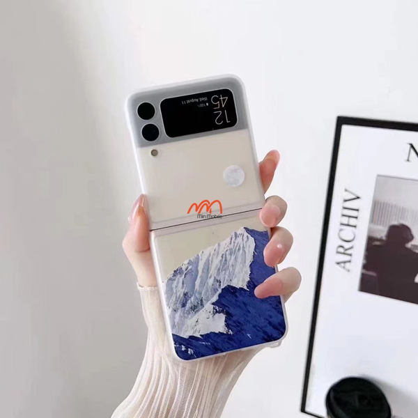 Ốp lưng mỏng sơn dầu samsung z flip 4