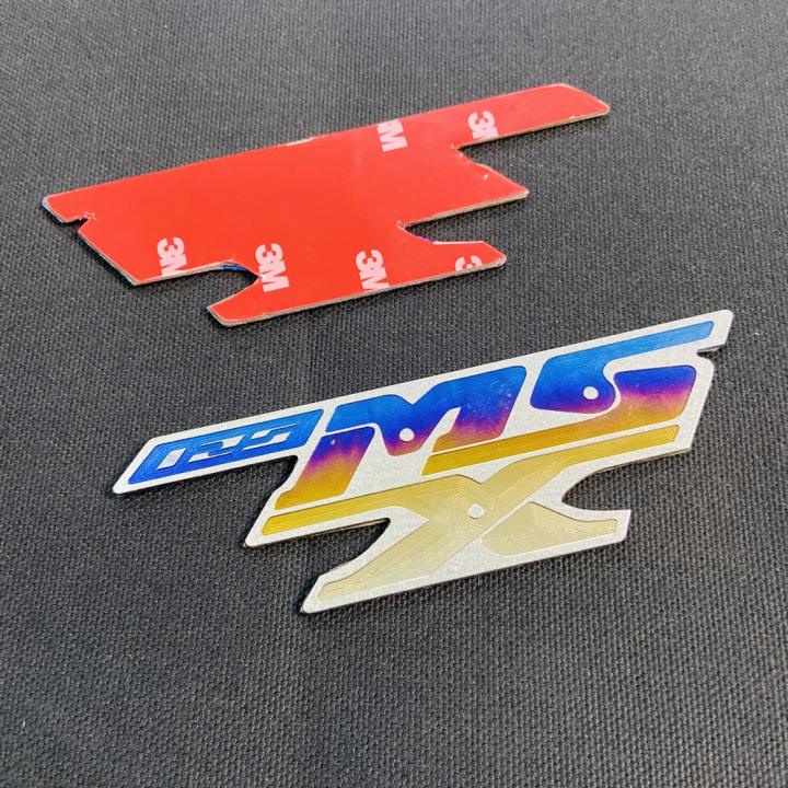 Bộ Tem Titan GR5 Chữ, Cánh Chim Honda Dán Cho MSX