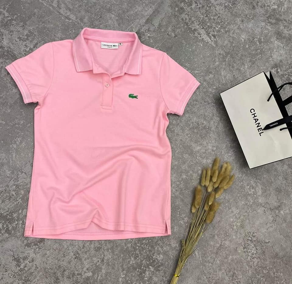 Áo Polo Nữ Cộc Tay Có Cổ Thoáng Mát
