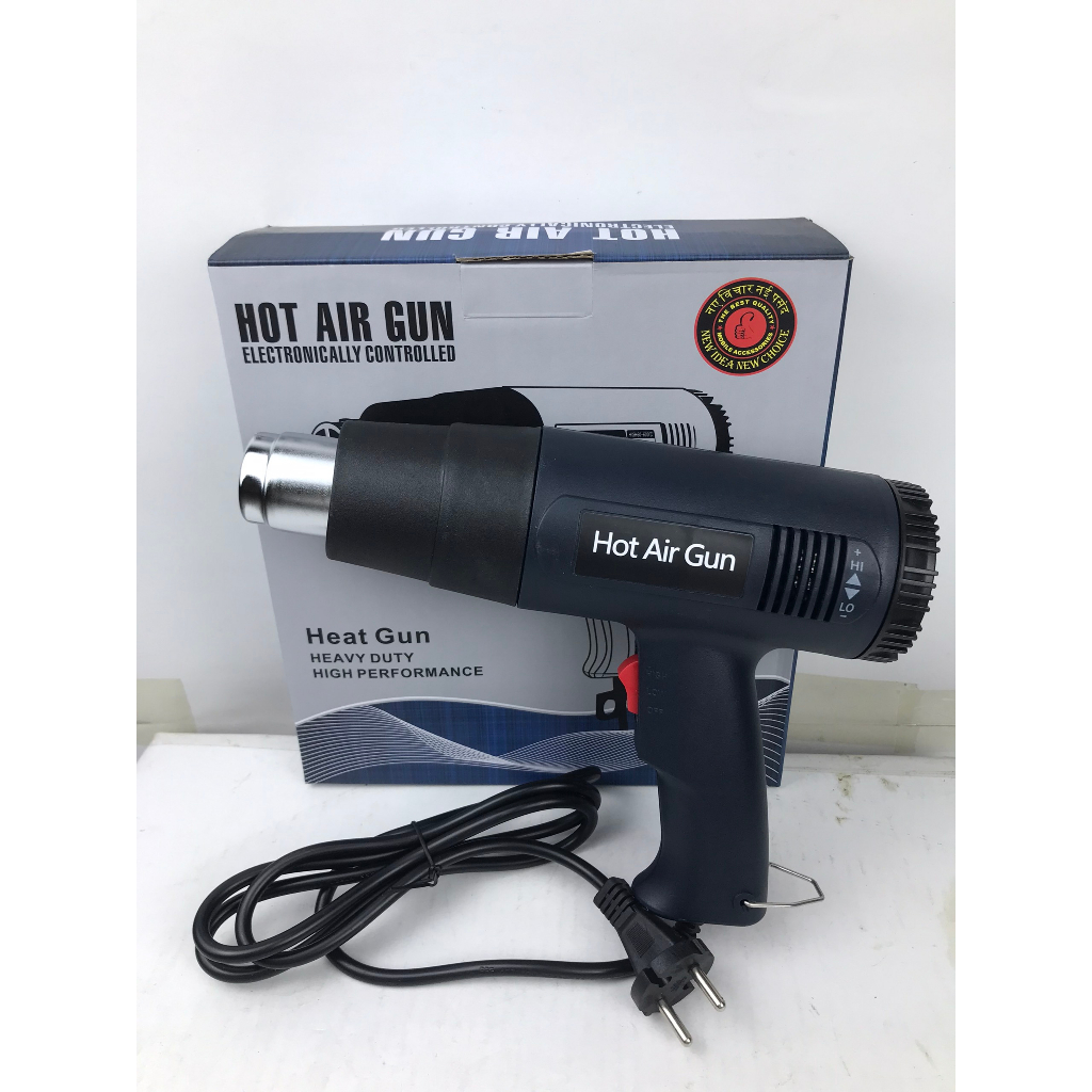 Máy khò nhiệt kenmax hot air gun 1800w máy khò màng co, máy sấy nhiệt, máy thổi hơi nóng chuyên nghiệp với hiệu suất cao
