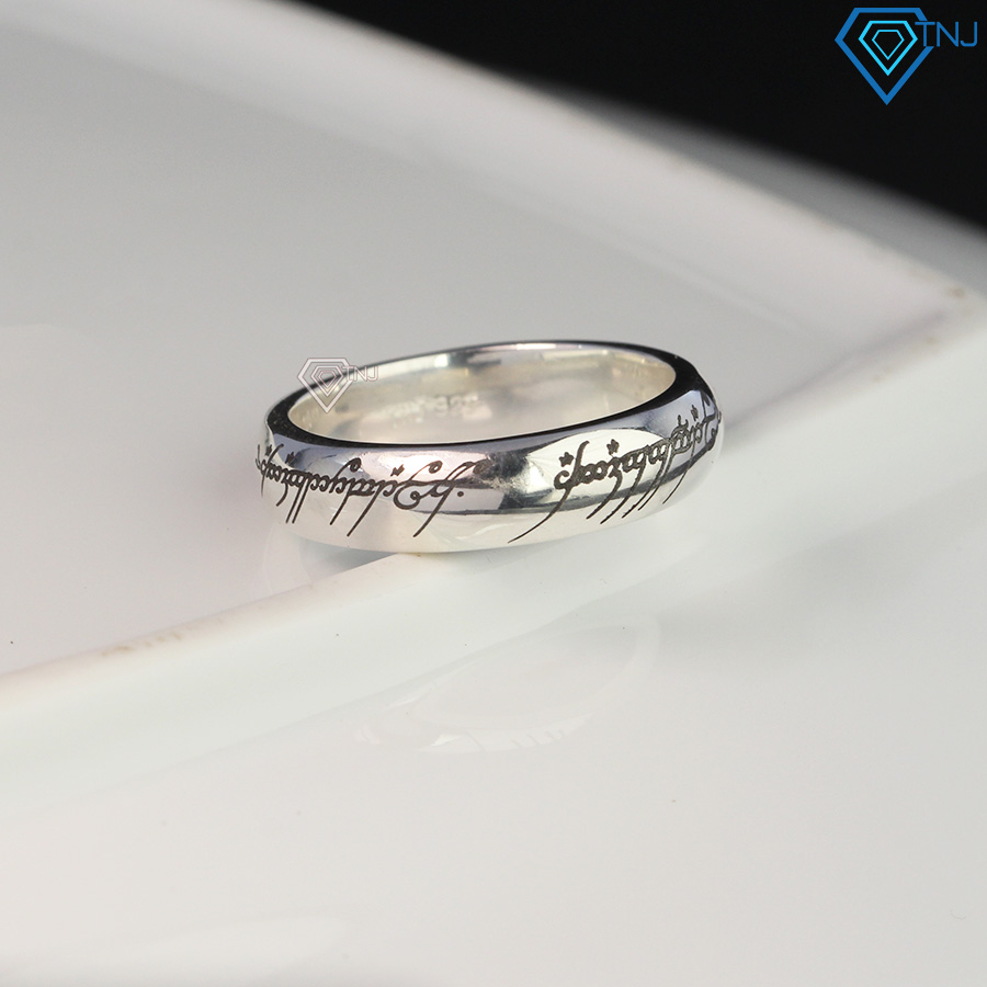 Nhẫn nam Chúa tể của những chiếc nhẫn bằng bạc NNA0123 - Trang Sức TNJ