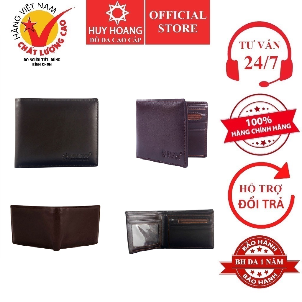 Male wallet cowhide glorious Brown HK2103