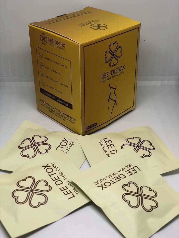 Trà Hoa Giảm Cân Lee Detox (30v)