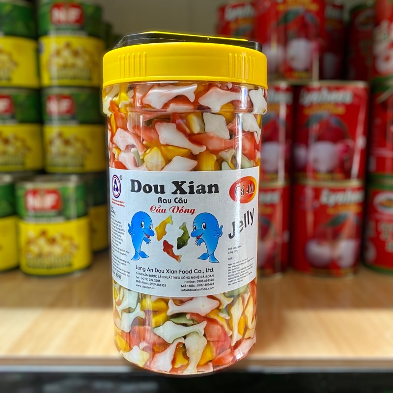 Thạch Rau Câu Douxian (Hàng Huy) 2.5Kg Có Đủ Mùi