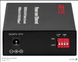 Chuyển đổi quang điện Media Converter APTEK AP110-20-PoE thumbnail