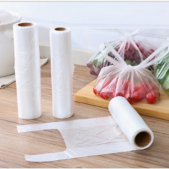CUỘN NILON ĐỰNG THỰC PHẨM TỰ PHÂN HỦY (100 TÚI)