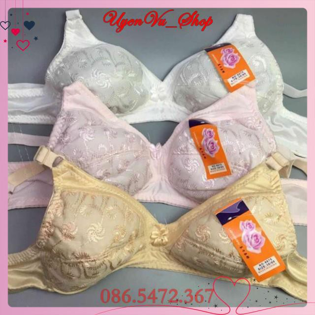 combo 3 Áo vải không gọng mút MS648875 Siêu  Ảnh thật