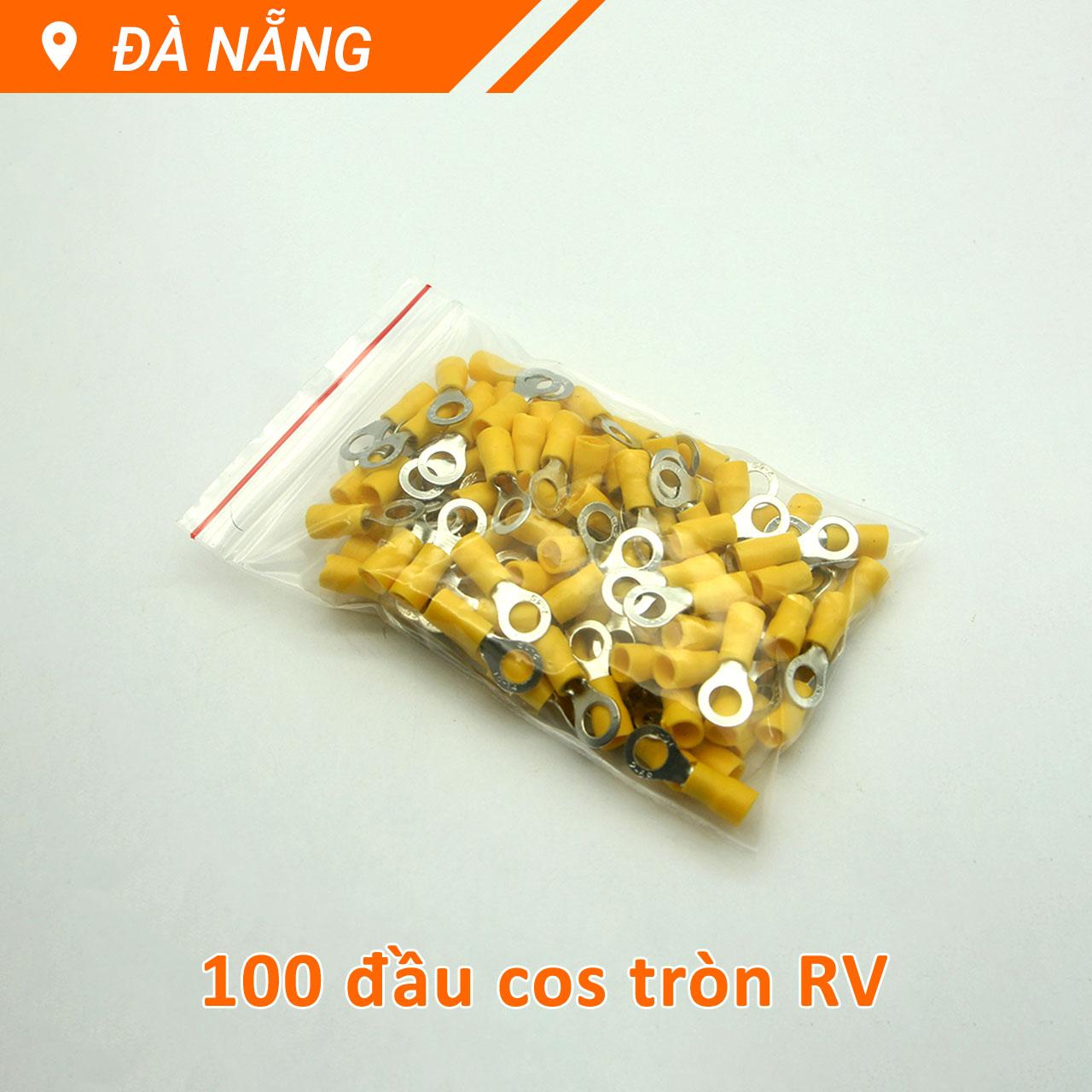 100 cái đầu cos tròn RV