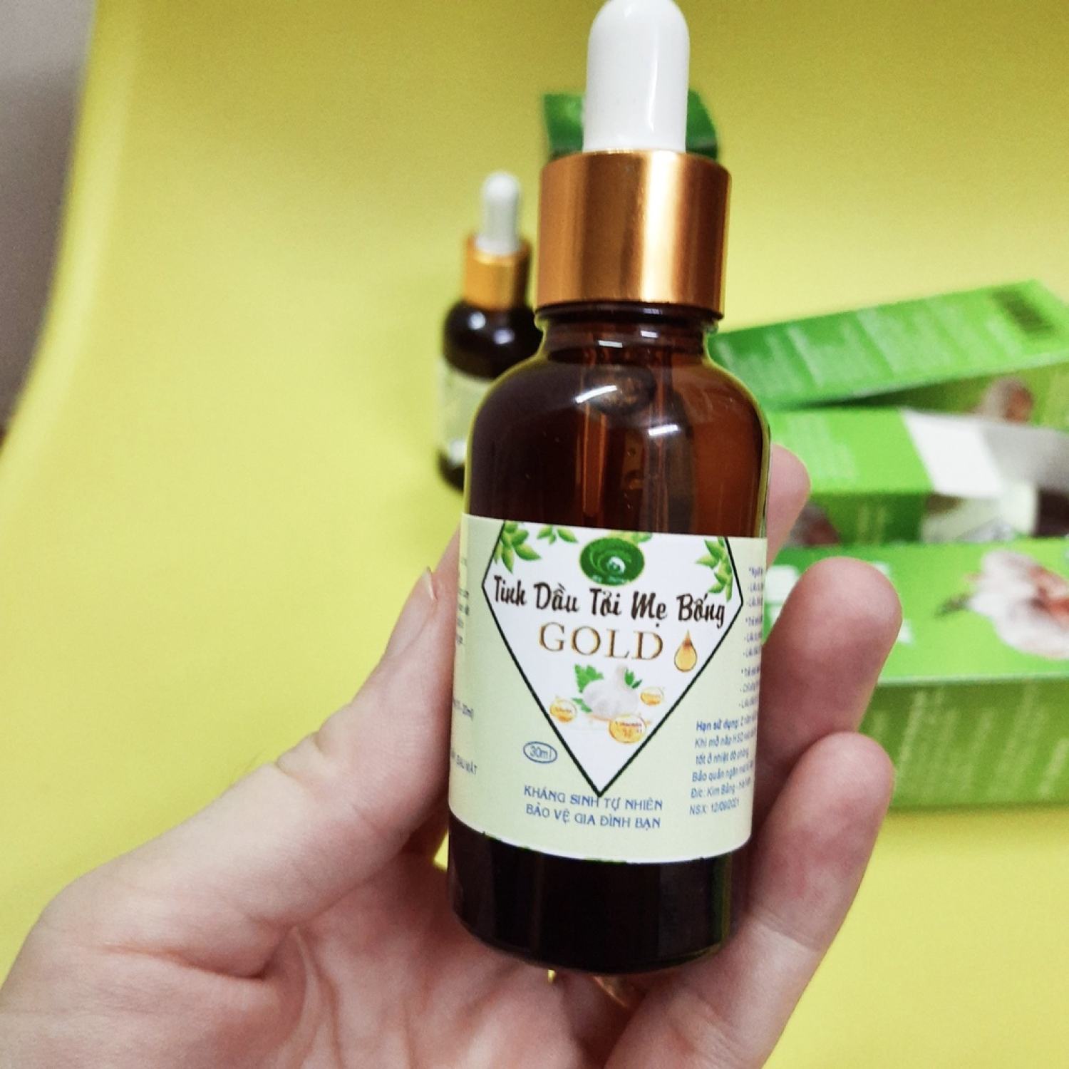 [YOBE] Tinh Dầu Tỏi Nguyên Chất 30ml
