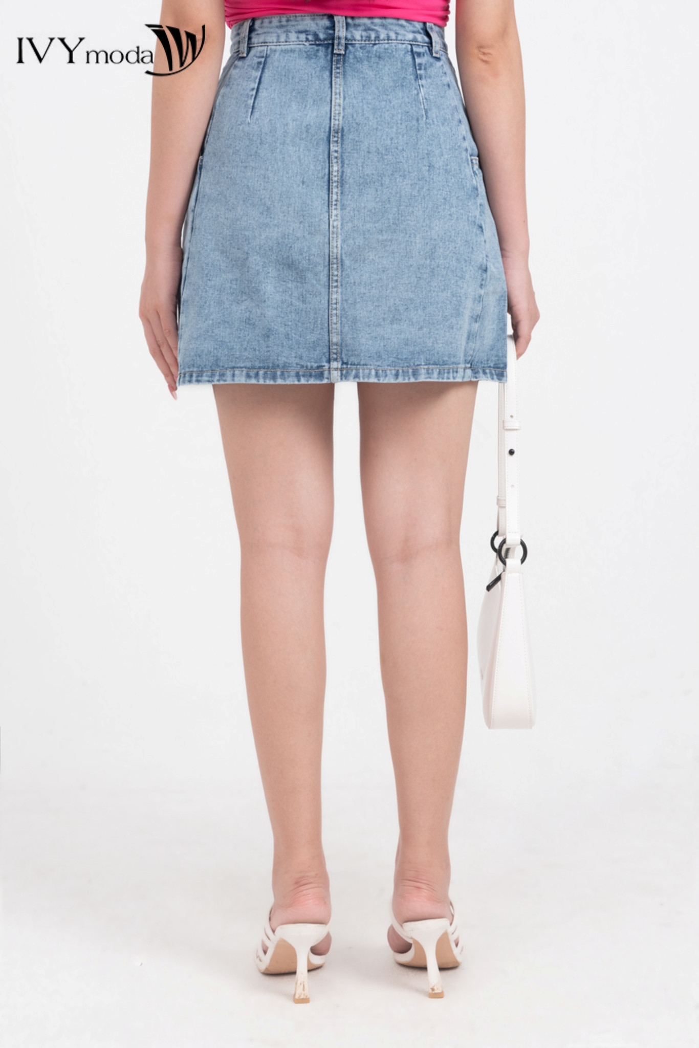Chân váy bò Ladies IVY moda MS 32M7862