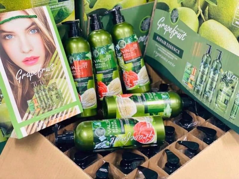 [HCM]BỘ DẦU GỘI BƯỞI GRAPEFRUIT VALERT