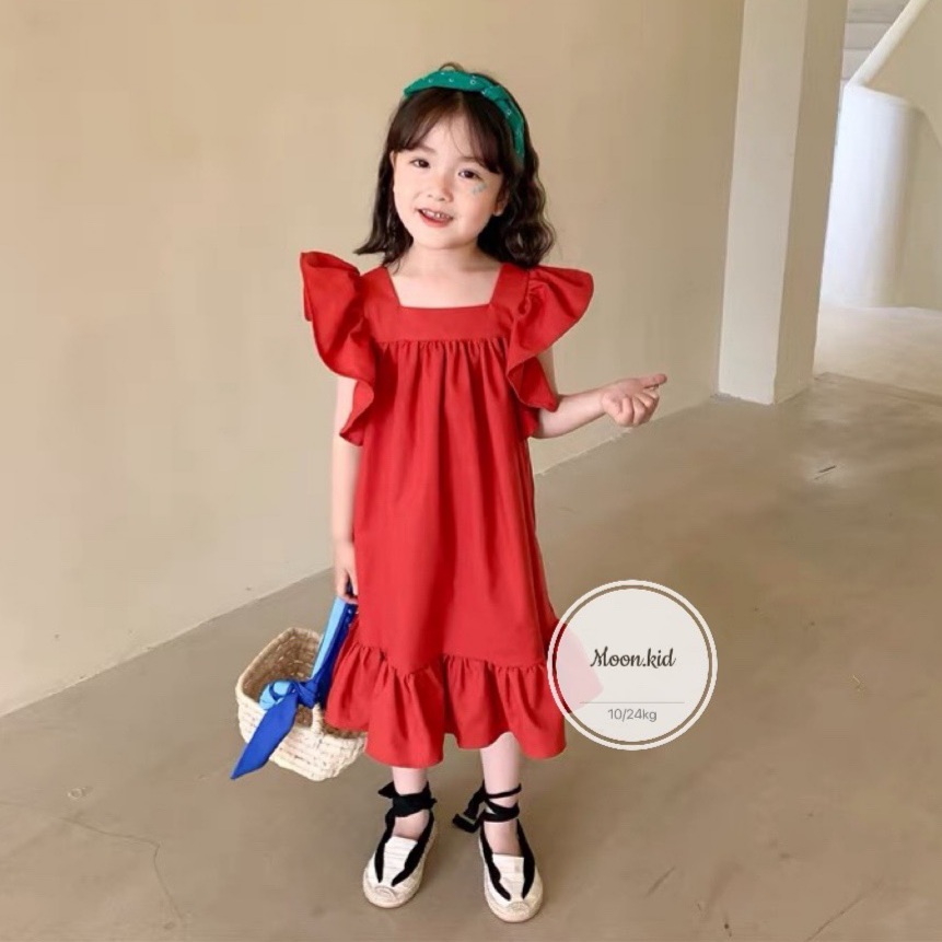 Váy thô đũi cao cấp cho bé gái size từ 8 đến 20kg