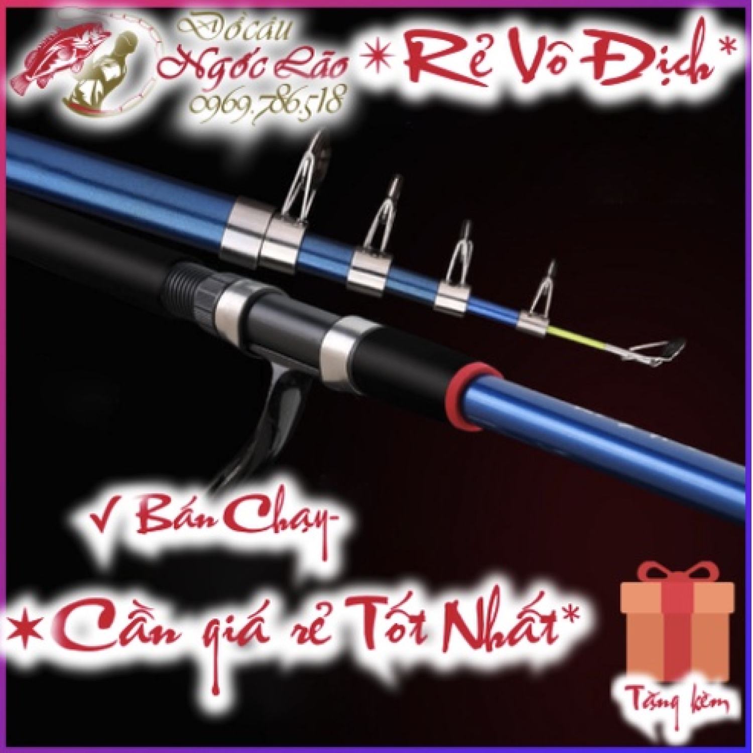 Hot - cần câu máy giá rẻ vô địch - fishing r190- xoắn x - loại tốt - cần câu cá xa bờ, lăng-xê, lure, câu rê..giá rẻ ƞhất..