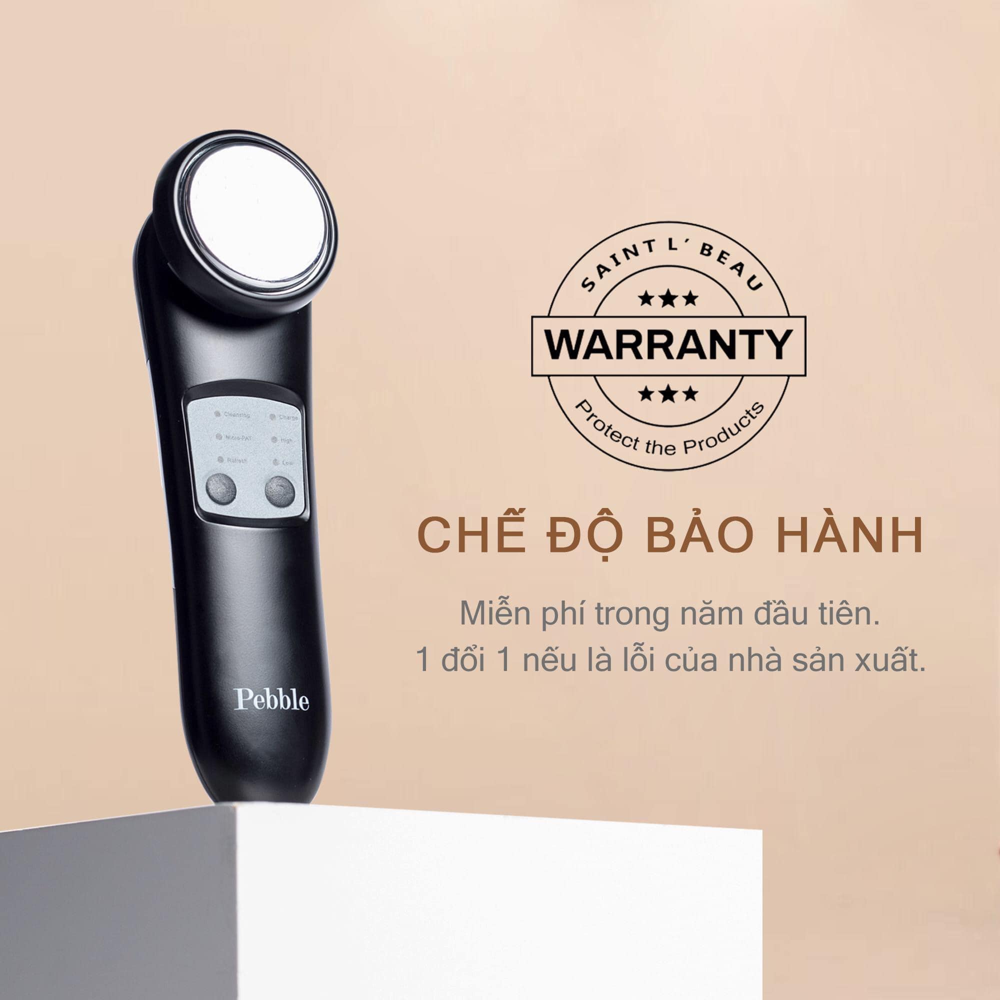 Máy Massage Mặt Pebble Fleur