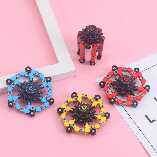 Con Quay Đồ Chơi Rôbốt Fidget Spinner DIY TẠO QUỈ ĐẠO QUAY