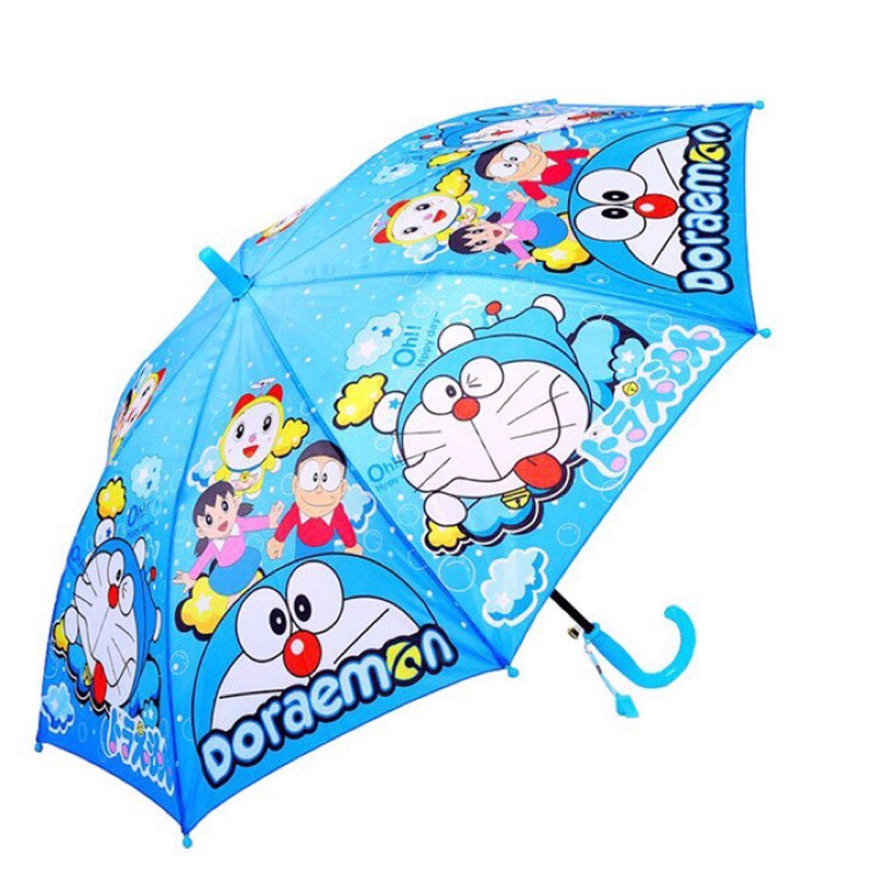 Ô Dù Đi Mưa Cho Bé Hình 3D Công Chúa và Siêu Nhân khung thép chắc chắn, vải dù, chống nước tốt