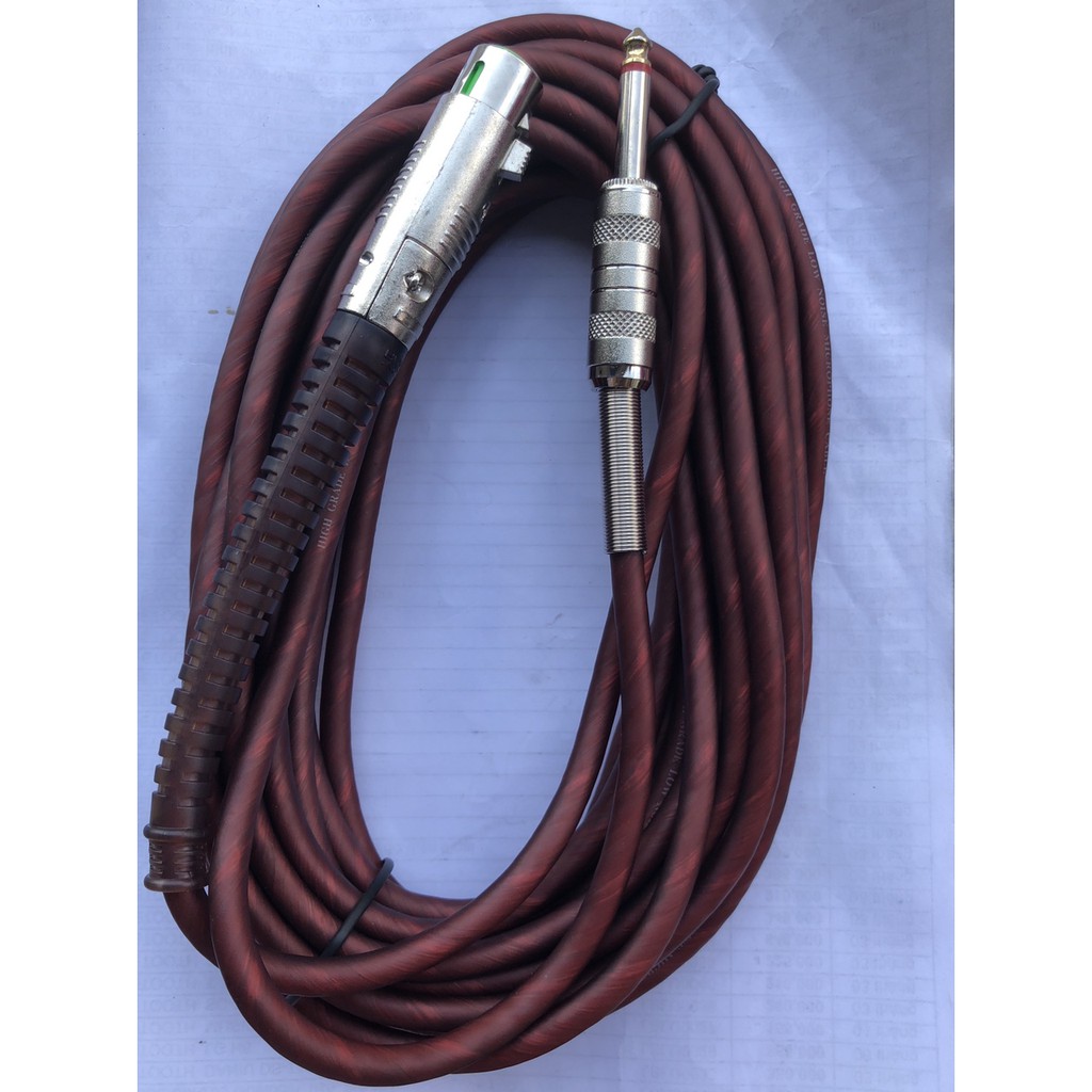 DÂY MICRO DÀI 8 MÉT HÀNG XỊN CHẤT LƯỢNG CAO,DÙNG ĐƯỢC CHO TẤT CẢ CÁC LOẠI MICRO KARAOKE TRÊN THỊ TRƯỜNG