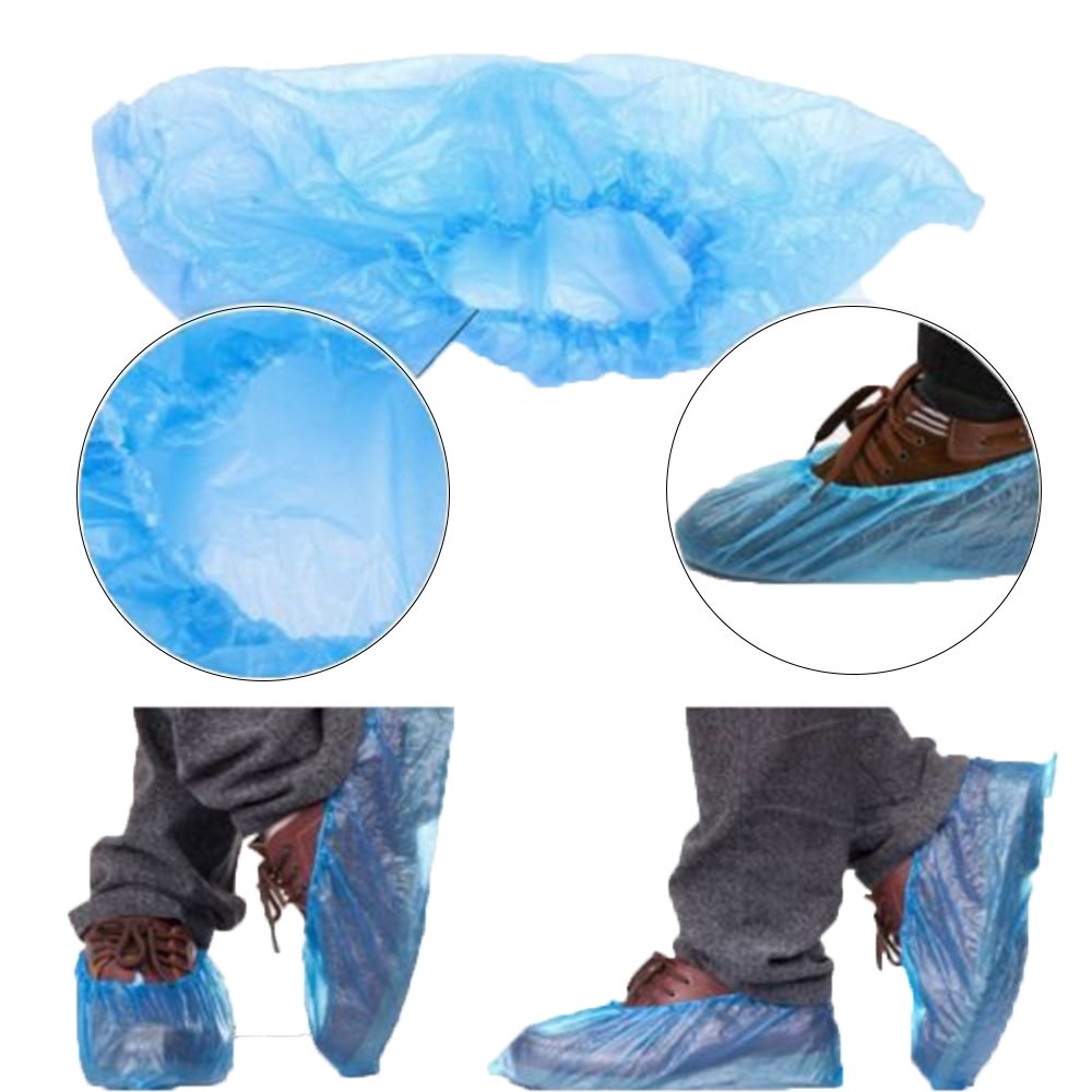 Bọc giày Silicon đàn hồi, có đế chống trượt - Ni lông Đi Mưa Bọc Giày