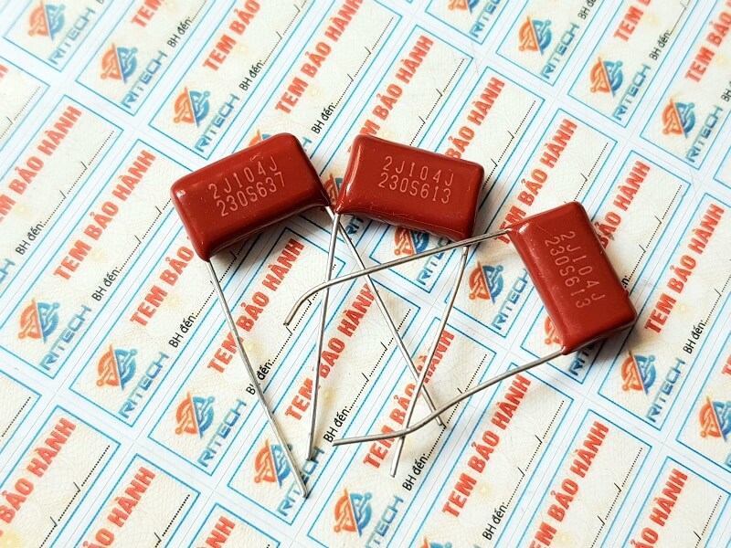 Tụ điện 2j104j 630v 100nf – 0.1uf 15mm