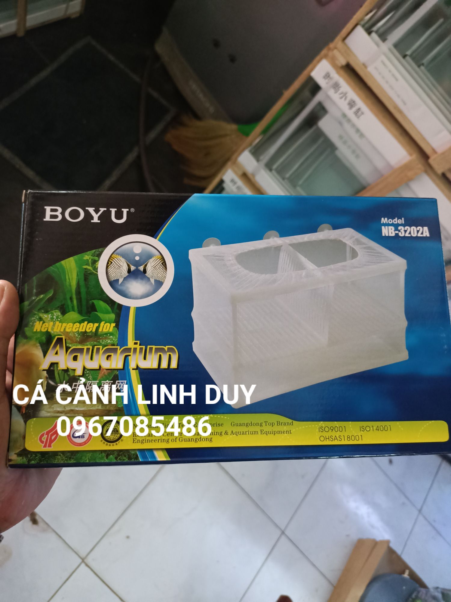 Lồng Đẻ Lồng Dưỡng Cá Lớn