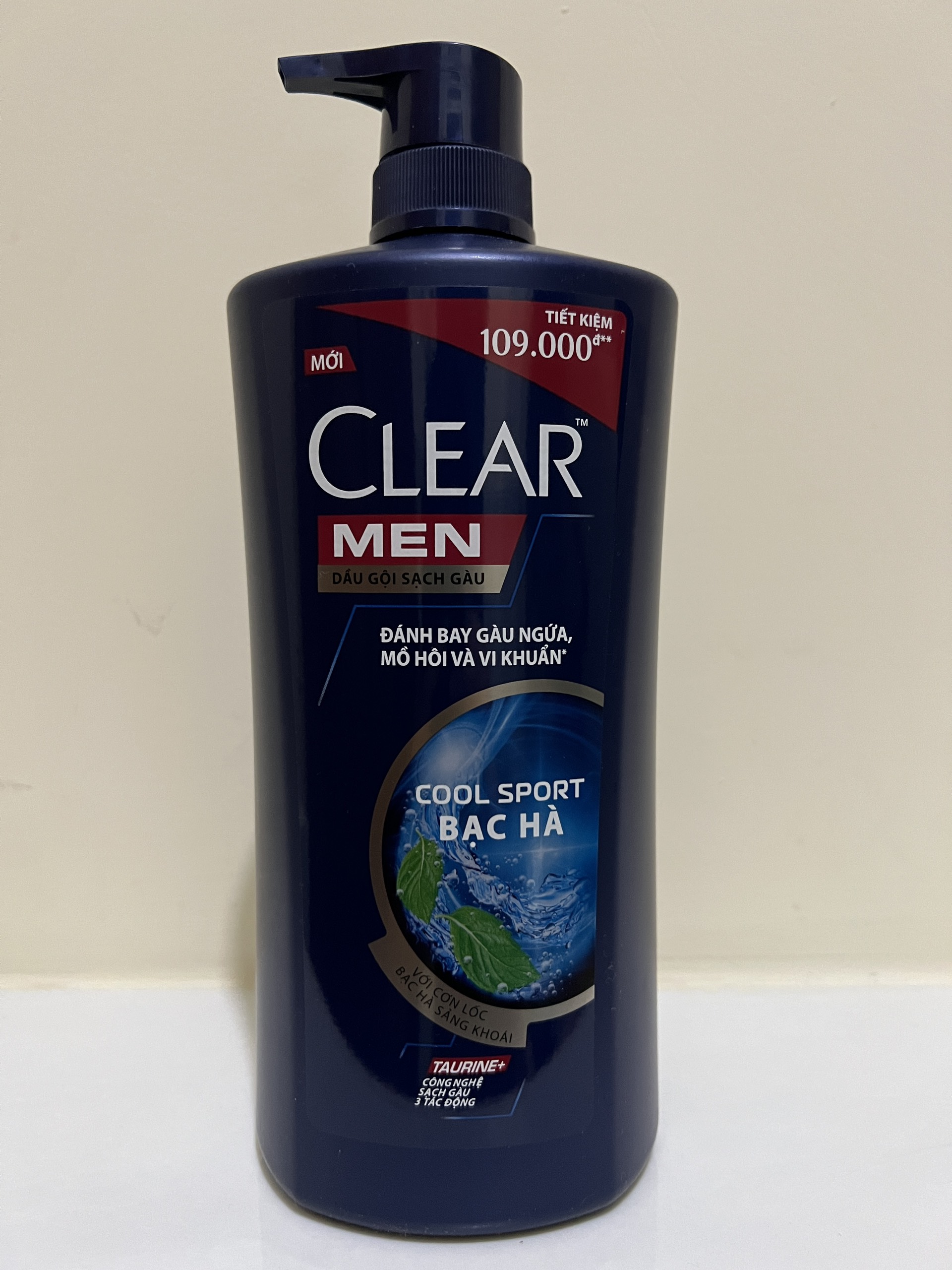 Dầu Gội Clear Bạc Hà/Clear Men 1.4KG/900G