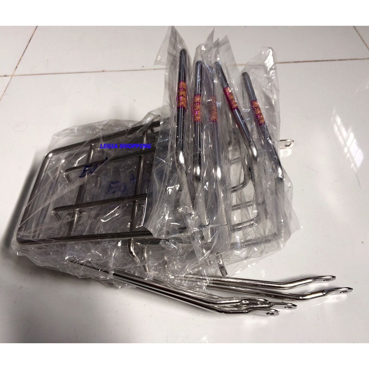 BAGA MŨI HONDA DREAM THÁI INOX 304 LONG PHỤNG