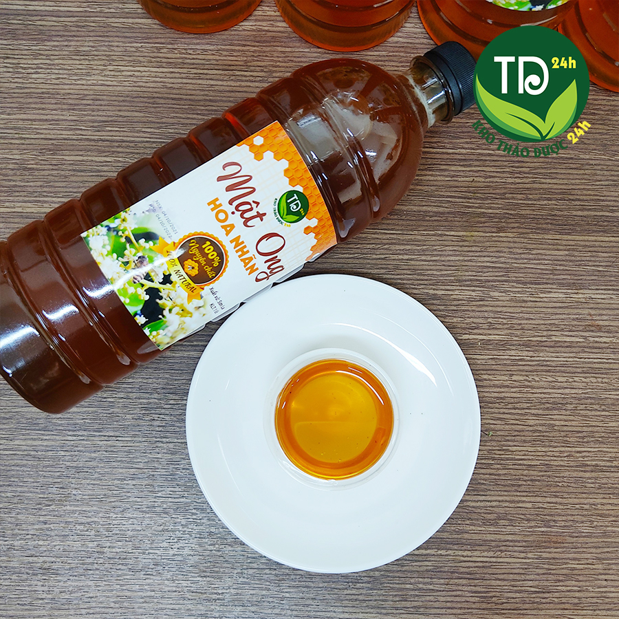 [1 lít] Mật ong hoa cà phê Lâm Đồng nguyên chất 100%, giúp giảm đau dạ dày, giảm ho, bồi bổ cơ thể, dưỡng ẩm tự nhiên và làm đẹp | Kho thảo dược 24h