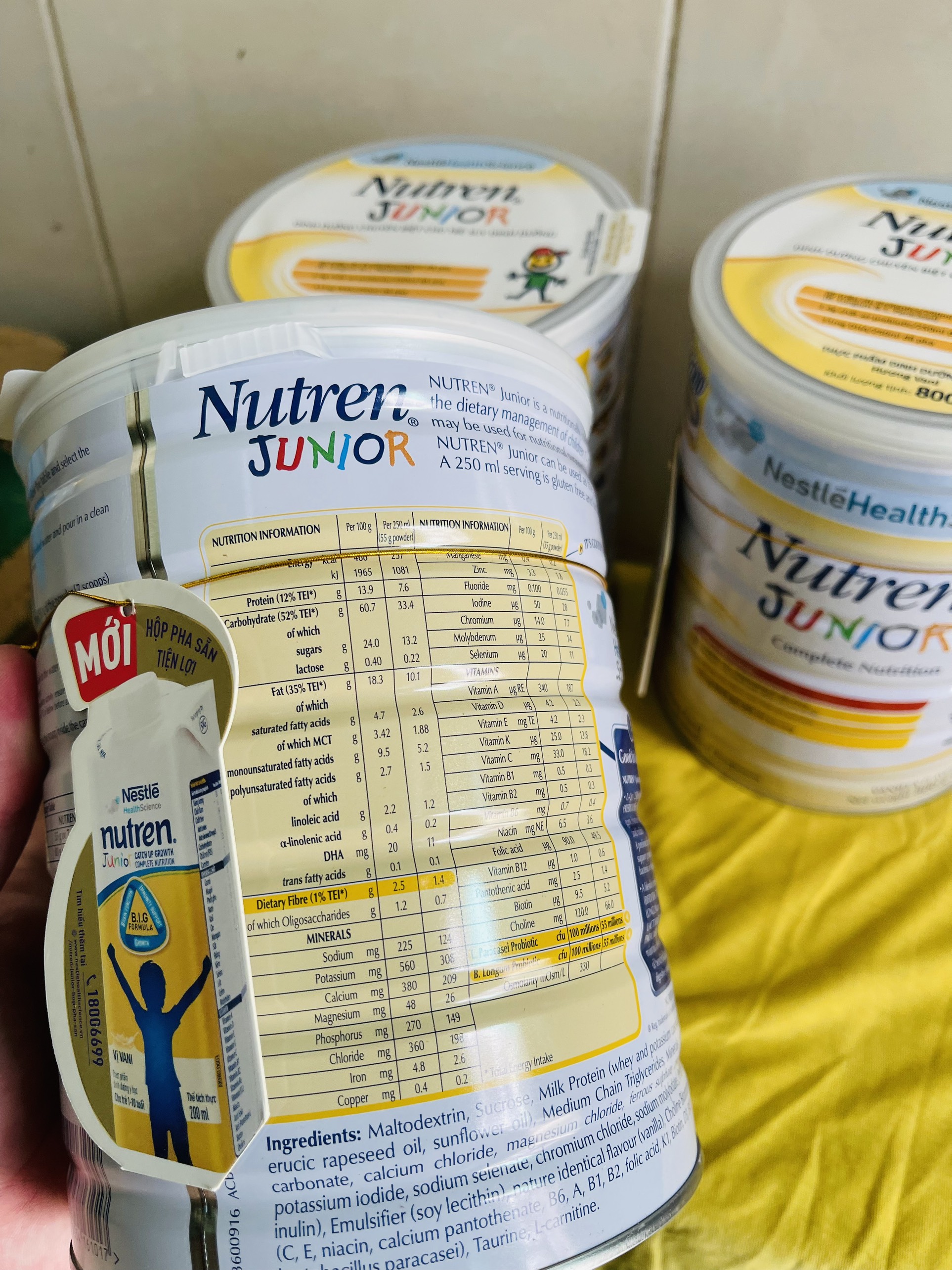 Sữa Nutren Junior 800g