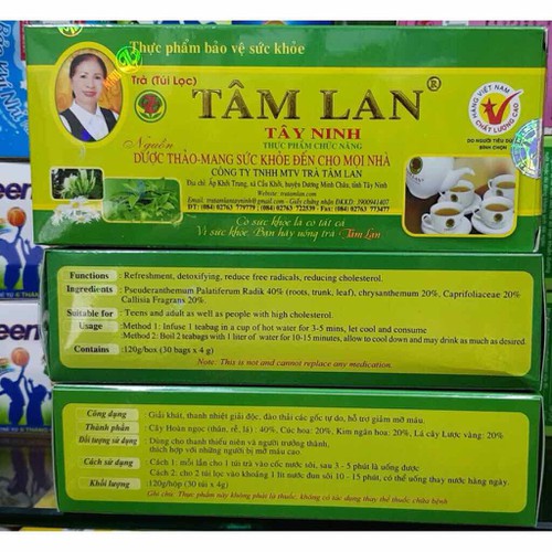 Trà túi lọc Tâm Lan - trà Tâm Lan