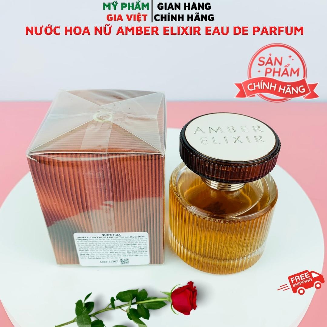 Nước Hoa nữ Amber Elixir Eau De Parfum 50ml