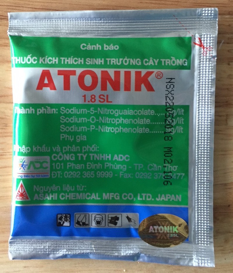 ATONIK - Phân bón lá - Kích thích nảy mầm gói 10ml