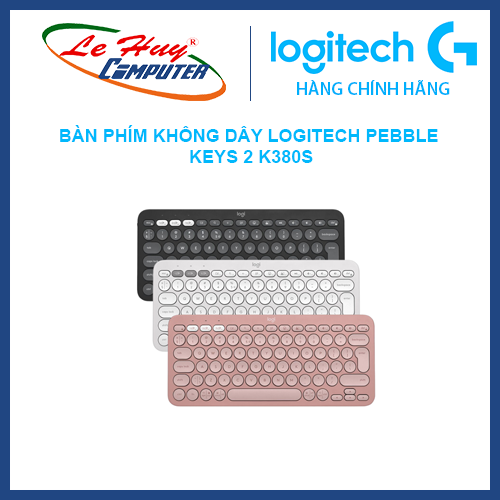 Bàn Phím Không Dây Bluetooth Logitech PEBBLE KEYS 2 K380S