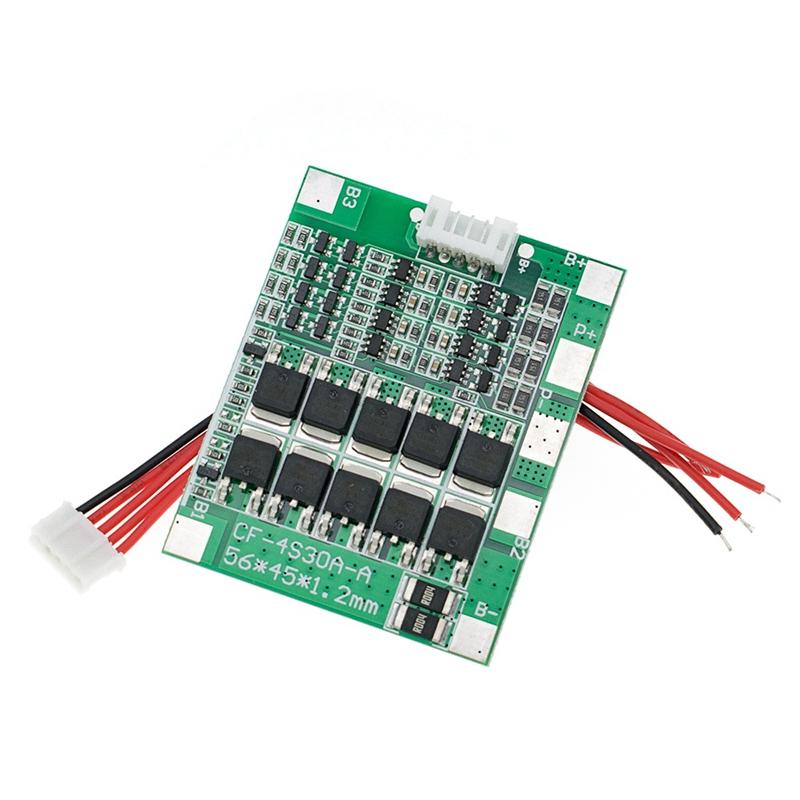 Balance World Inc 4S 30A 12V-14.8V Li-ion Lithium 18650 Battery BMS Packs PCB - Foto 11