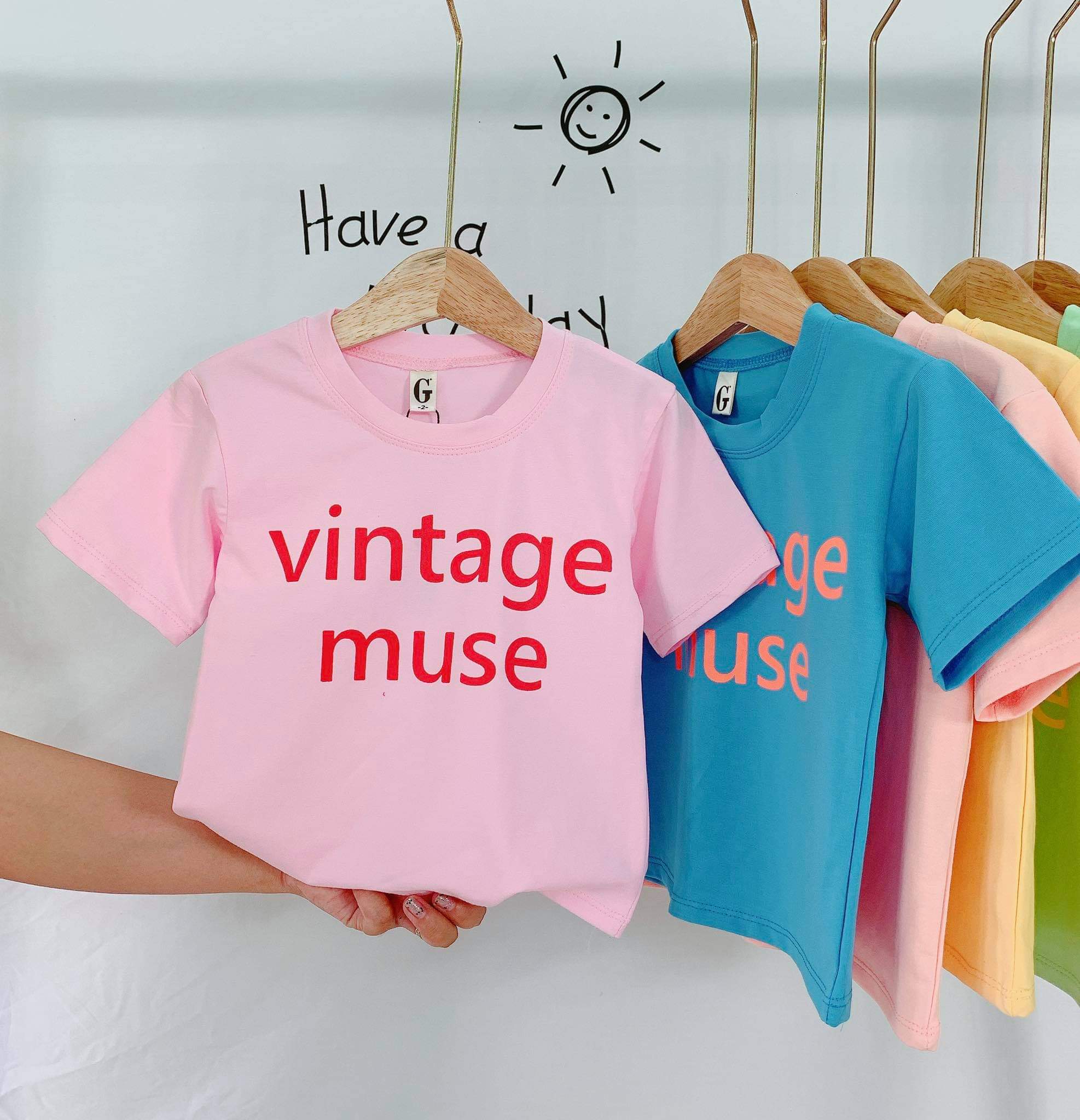 [Hoàn Tiền 6%] Lyvyshop - (Cotton SG chính phẩm) Áo thun bé trai, bé gái siêu dễ thương từ 09-28kg