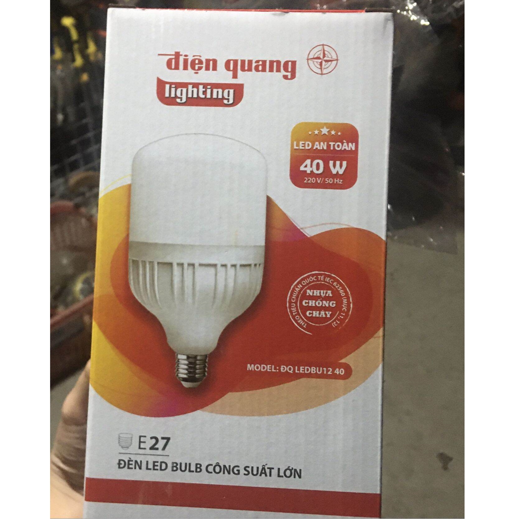 Bóng đèn LED Bulb trụ 80W 40W Điện Quang
