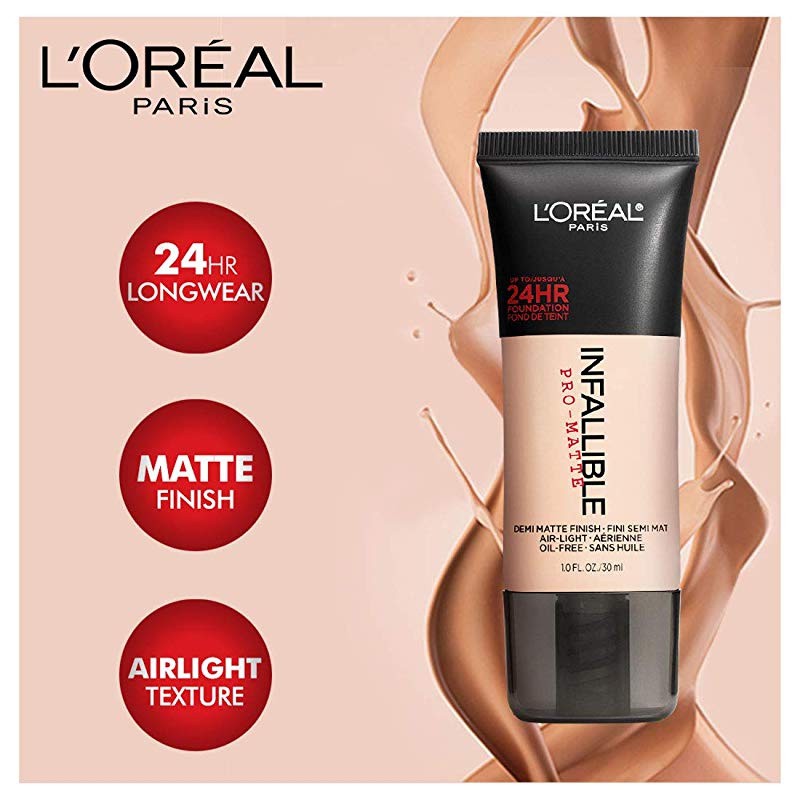 Kem Nền L'Oreal Infallible Pro Matte 24Hr Foundation 30ml